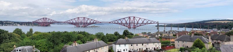 Forth Rail Bridge and South Queensferry