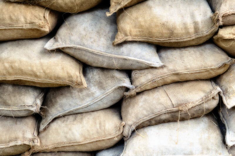 Background Sandbags of Trenches World War One Stock Image - Image of ...