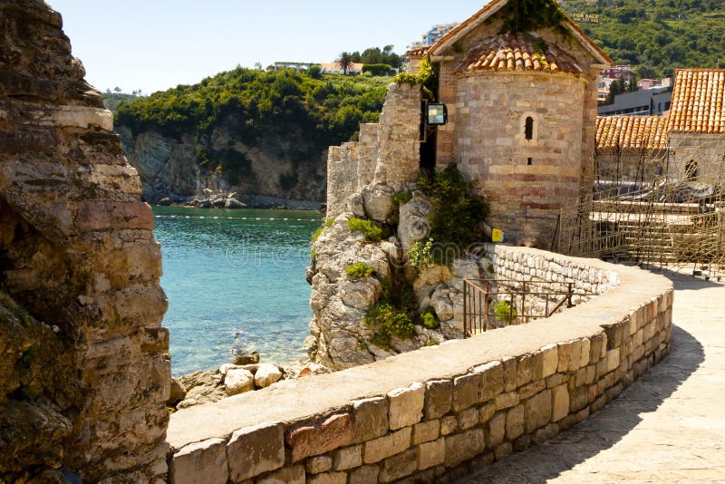 Fortification in Budva - Montenegro