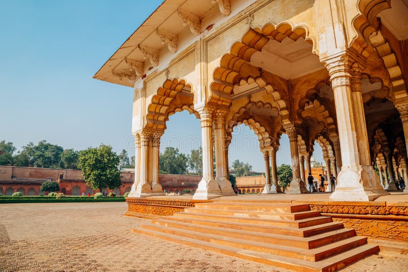 Fortificazione di Agra a Agra, India immagine stock libera da diritti Fortificazione di Agra a Agra, India immagine stock libera da diritti