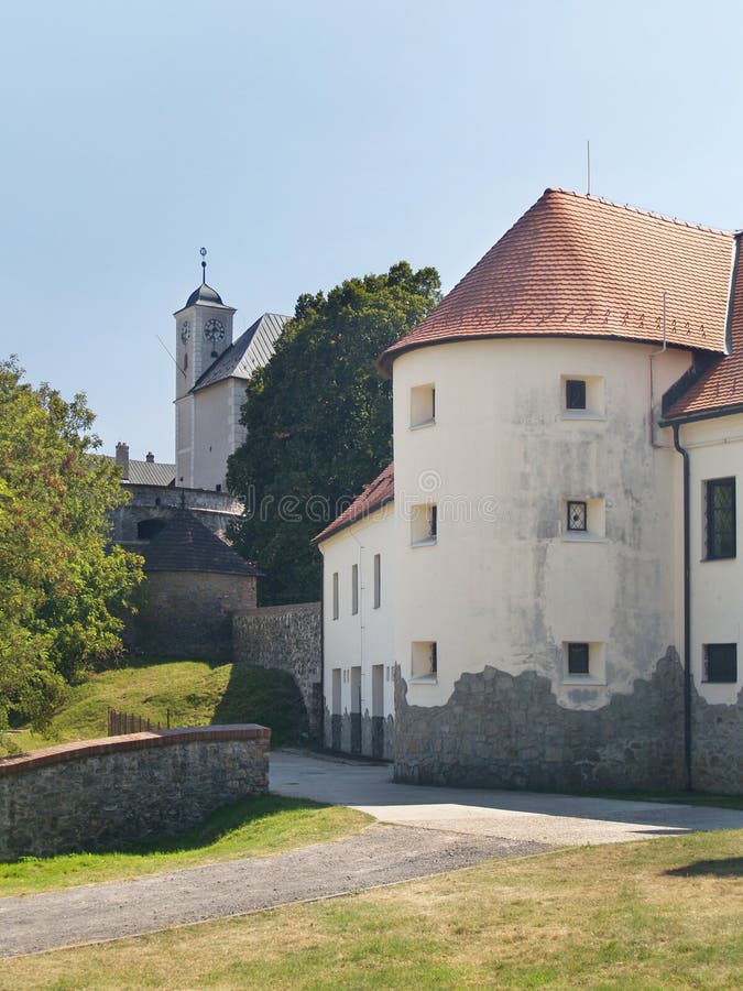 Fortificazione di Cerveny Kamen Castle, Slovacchia