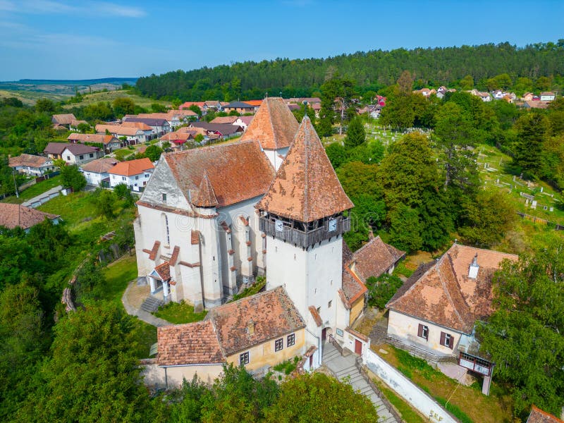 Opevněný kostel z v rumunsko.