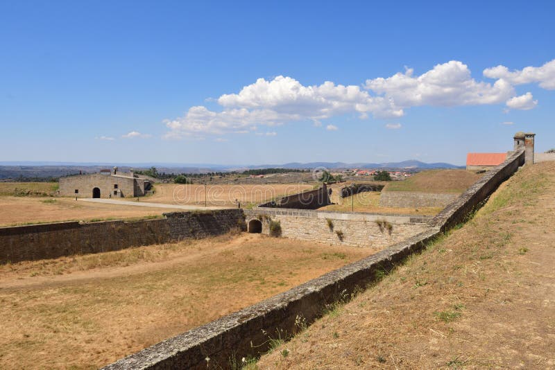 Fortress of Almeida, Beira; Alta; Guarda; District; Portugal; Stock ...