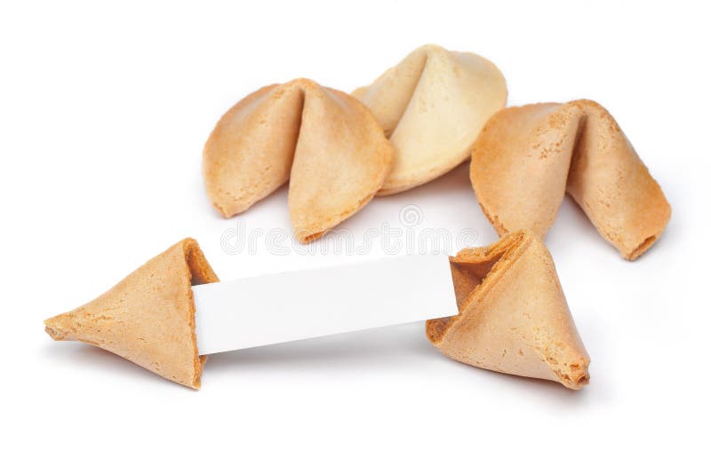 Thank You! Single Fortune Cookie Stock Photo Image of favor