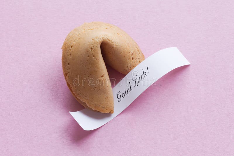 Fortune cookie: Good Luck!