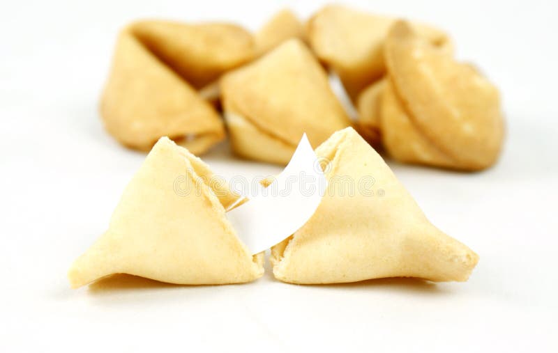 Fortune Cookies stock image. Image of china, chinese, hunger 2527821