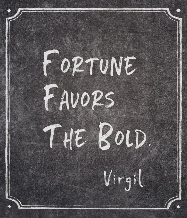 romans fortune favors the brave