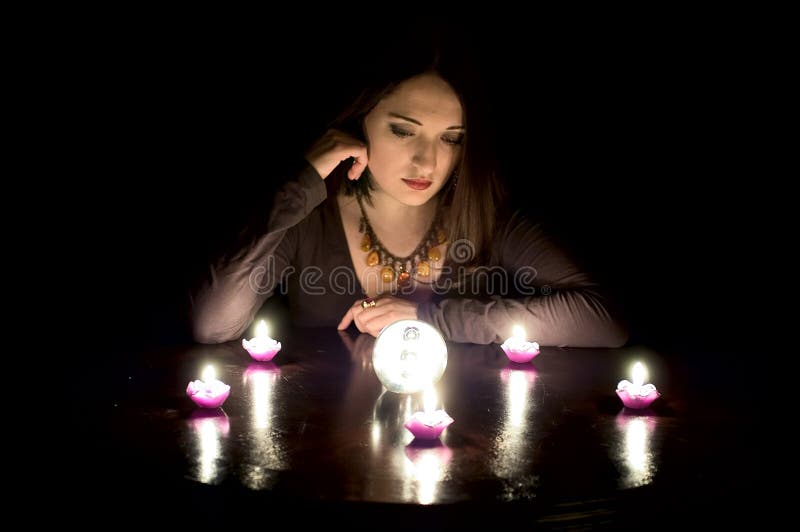Fortune-teller royalty free stock photography