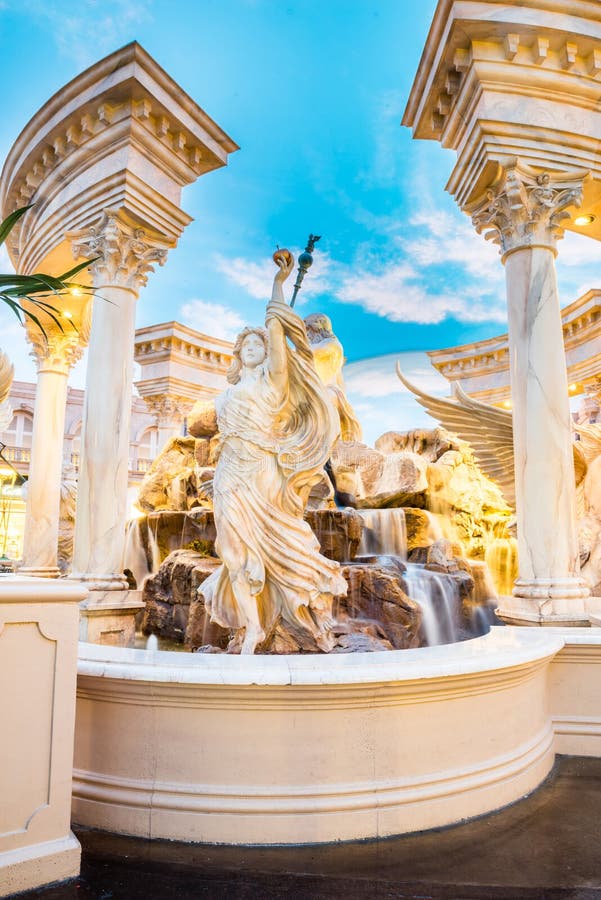 The Forum Shops, View from Second Floor at Caesars Palace in Las