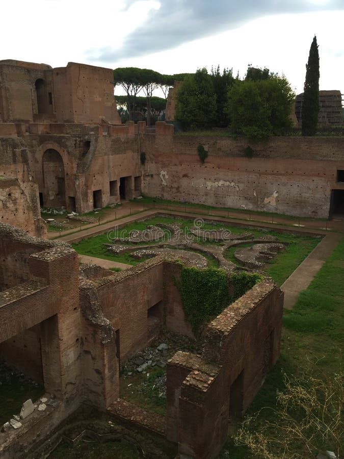 Forum was the center of day-to-day life in Rome stock photos Forum was the center of day-to-day life in Rome stock photos