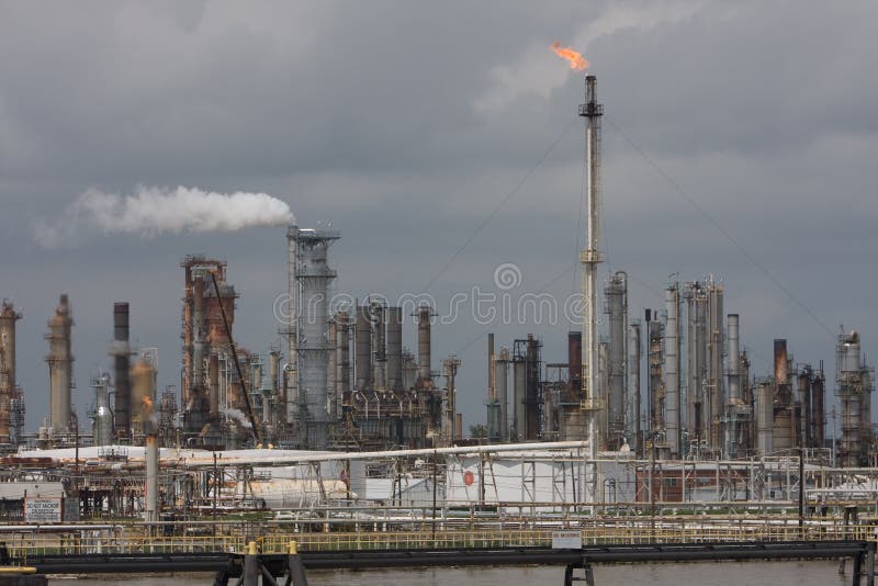 Fossil Fuel Power Plant stock photo. Image of power, industrial 12792826