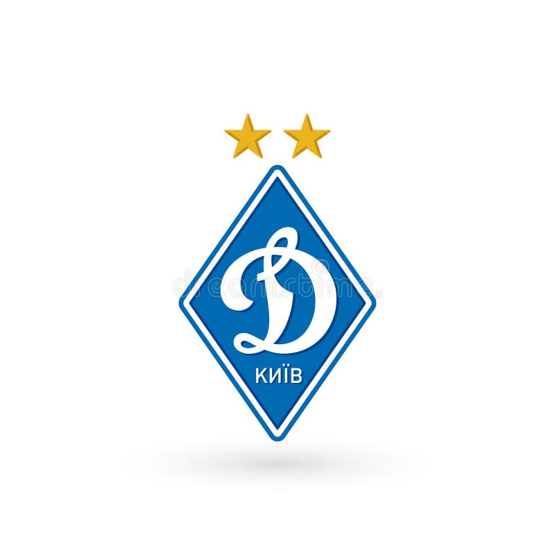 Fotboll fotbolldynamokyiv emblem Designbeståndsdellogo, etikett, emblem, tecken Vektorillustration som isoleras på vit bakgrund stock illustrationer Fotboll fotbolldynamokyiv emblem Designbeståndsdellogo, etikett, emblem, tecken Vektorillustration som isoleras på vit bakgrund stock illustrationer