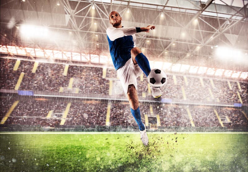 Fotbolllek på stadion fotografering för bildbyråer Fotbolllek på stadion fotografering för bildbyråer
