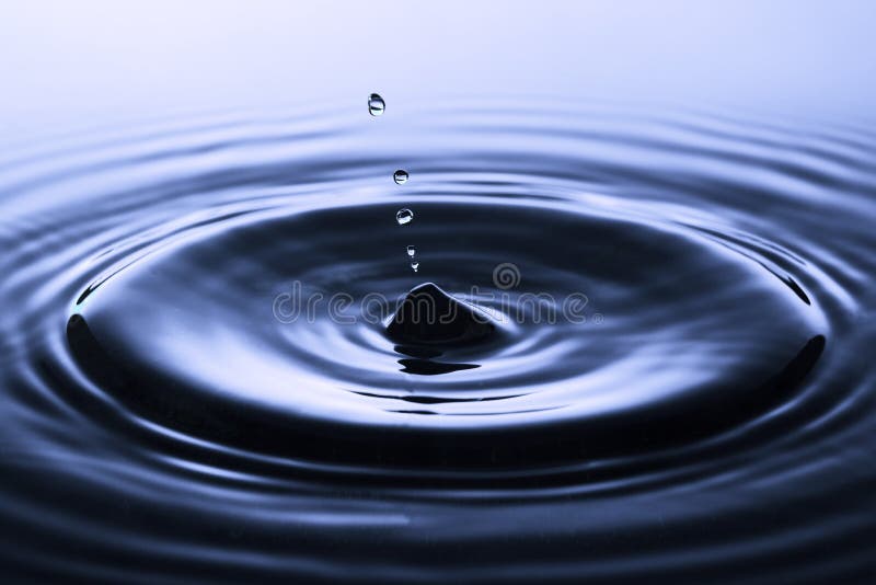 Foto abstrata de gotas da água imagem de stock Foto abstrata de gotas da água imagem de stock