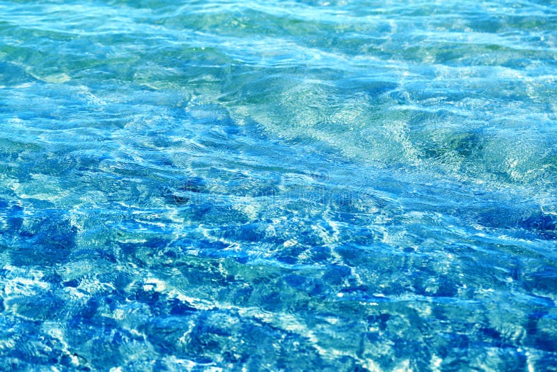 Foto Blauw Water Als Stock Afbeelding - Image of overzees, koel: 94872233