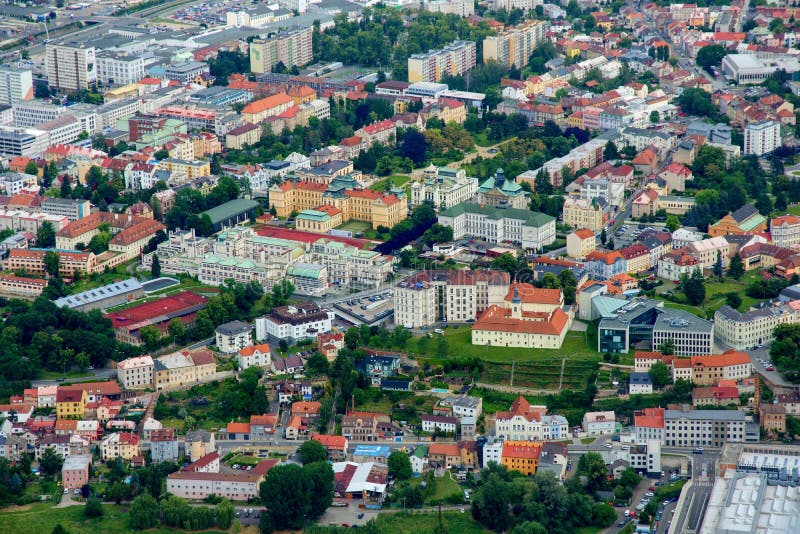 Foto di Mlada Boleslav city fotografia stock libera da diritti