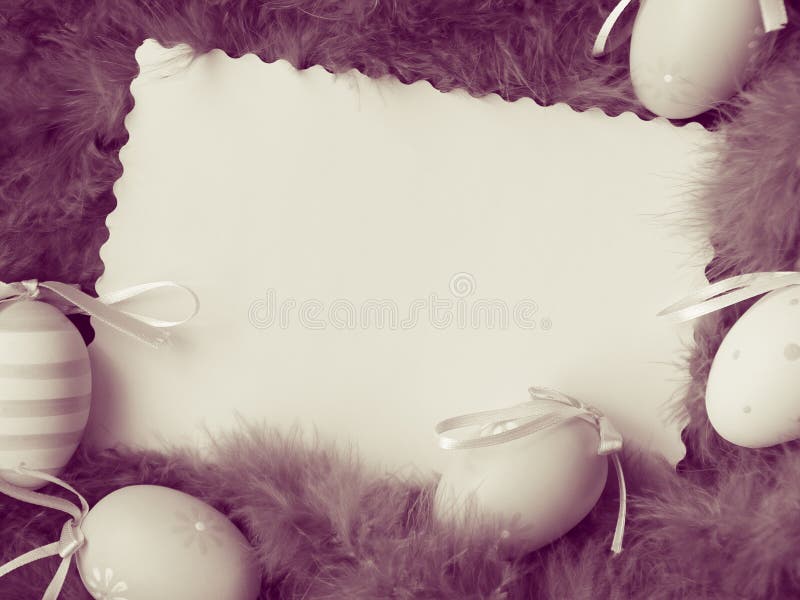 Biglietto di Pasqua - Foto stock fotografia stock