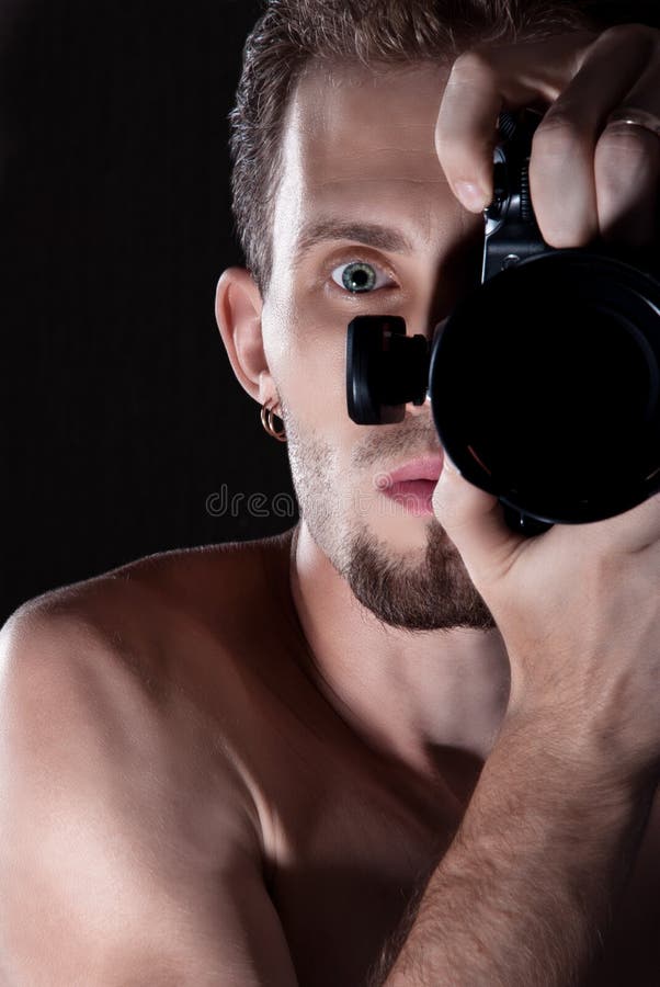 Fotograaf stock fotografie Fotograaf stock fotografie