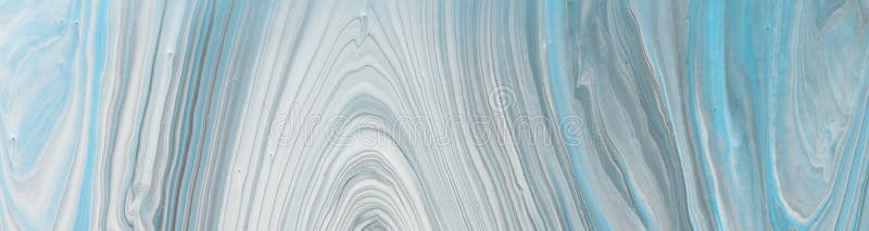 Fotografia fundalului abstract cu efect marbleizat. culori albastru gri și alb creative. vopsea frumoasă. banner royalty free stock photography