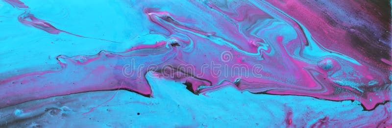 Fotografia fundalului abstract cu efect marbleizat. culori albastru roz violet și alb creative. vopsea frumoasă. banner royalty free stock photos