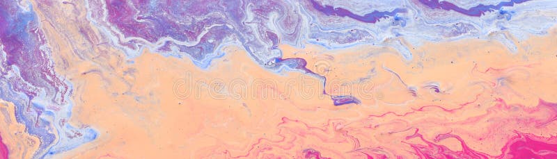 Fotografia fundalului abstract cu efect marbleizat. culori creative roz-violet. vopsea frumoasă. banner royalty free stock photo