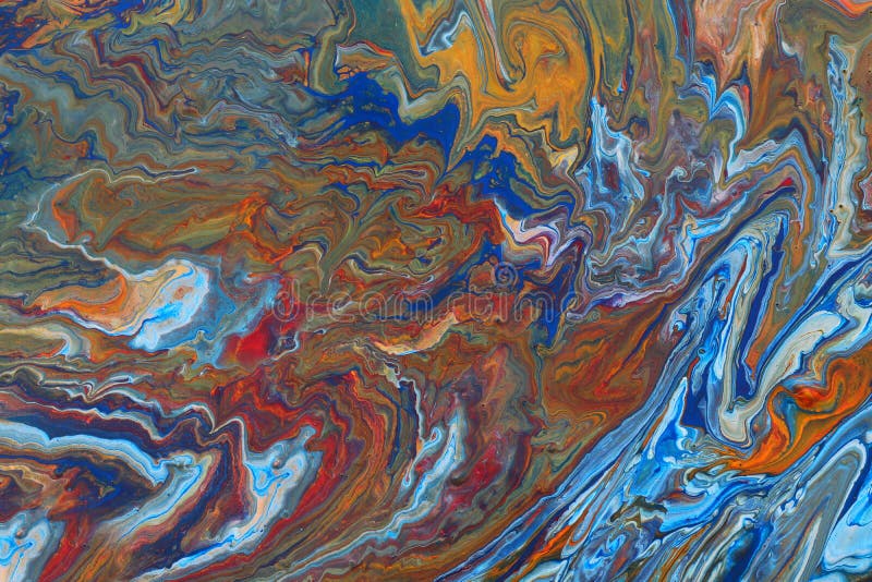 Fotografia fundalului abstract cu efect marbleizat. culori creative. vopsea frumoasă royalty free stock photography