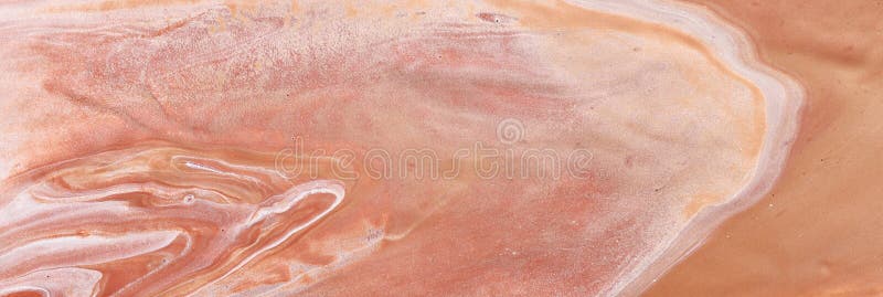 Fotografia fundalului abstract cu efect marbleizat. culori gri portocalii maro și culori creative albe. vopsea frumoasă stock images