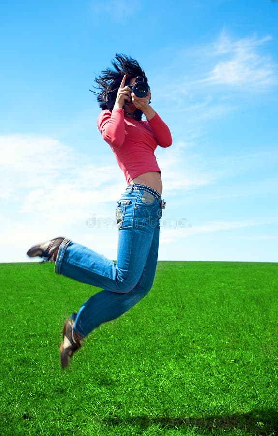 fotografkvinna royaltyfria bilder fotografkvinna royaltyfria bilder