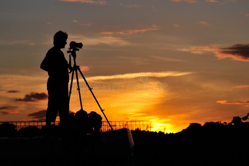 fotografsilhouette arkivfoton fotografsilhouette arkivfoton