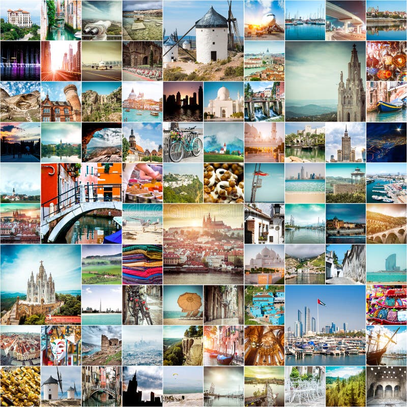 Fotos do curso das cidades diferentes do mundo