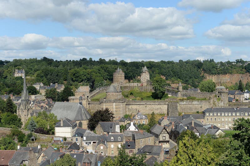Fougeres and Fougeres castle