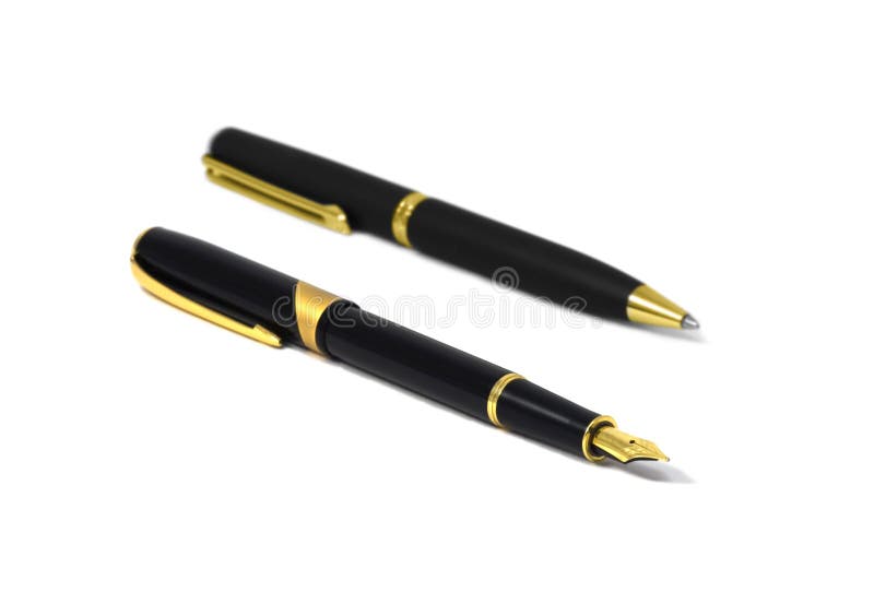 Fountain pen stock image. Image of supply, executive, paper 3944717