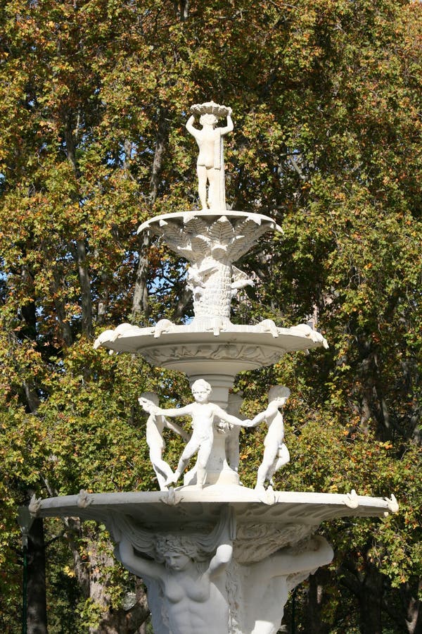 Fountain Carlton Gardens, Melbourne, Australia Stock Image Image of