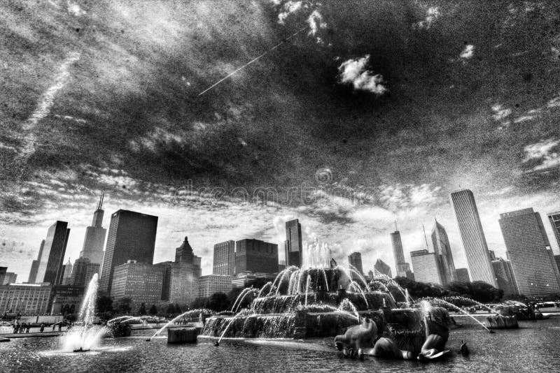 Fountain in Chicago