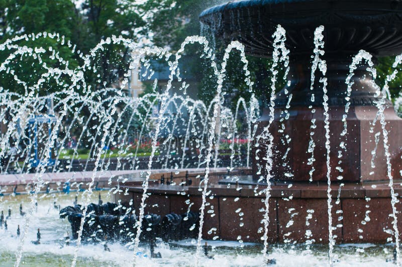 Fountain close up