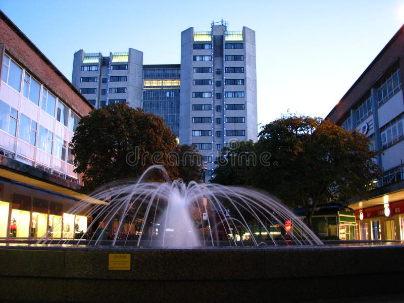 Fountain Coventry City Centre England royalty free stock photos Fountain Coventry City Centre England royalty free stock photos