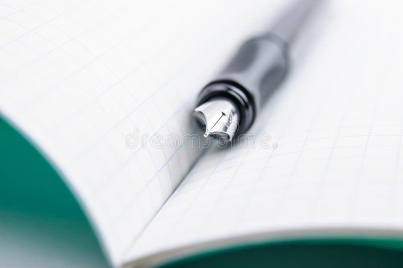 Fountainink pen stock image. Image of legal, stylus 68901729