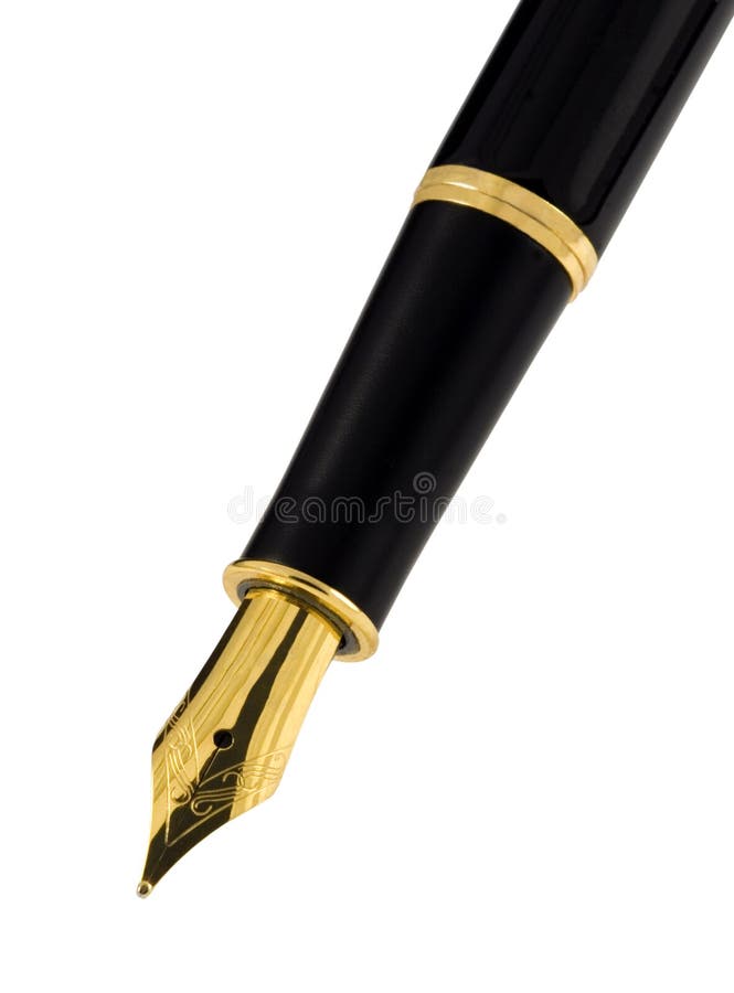 Fountain pen stock image. Image of supply, executive, paper 3944717