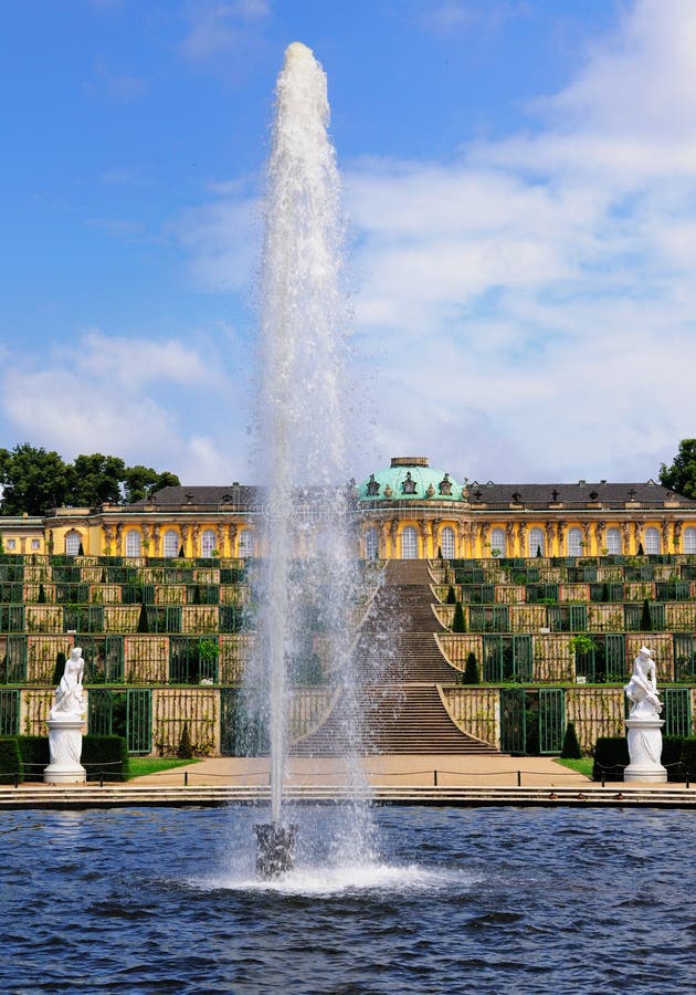 Fountain at Sanssouci, Potsdam