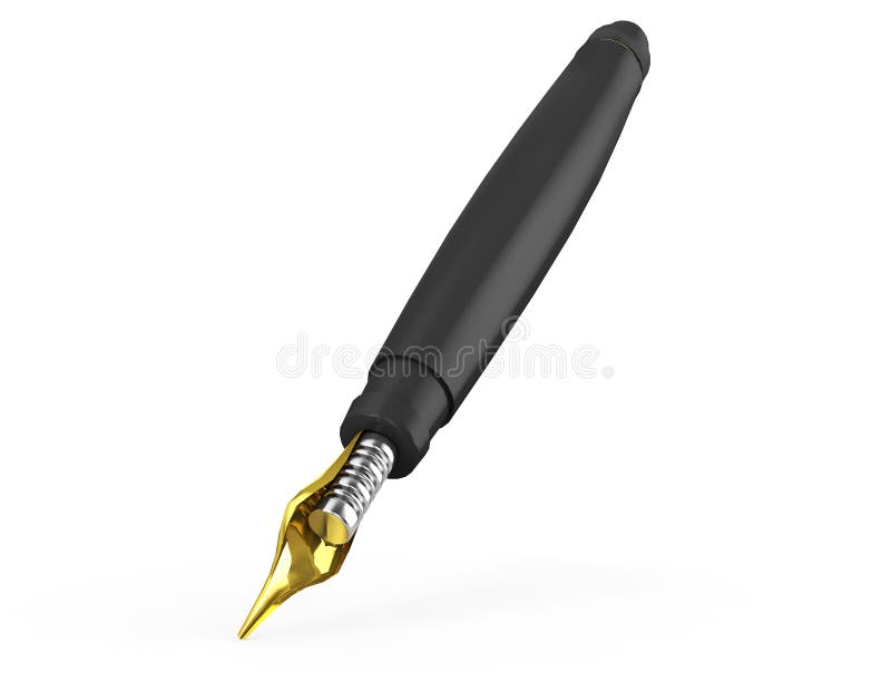 Fountain Lined Paper Pen Stock Illustrations 48 Fountain Lined Paper