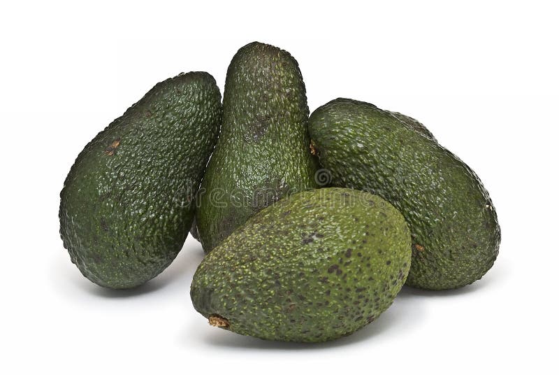 Four avocados.