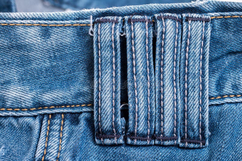 Four belt loops stock photo. Image of cloth, jeans, orange 41199478