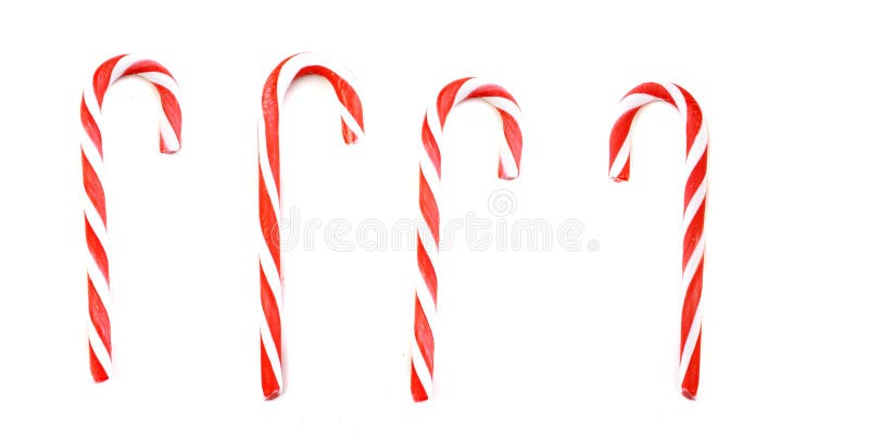 Four Candy canes