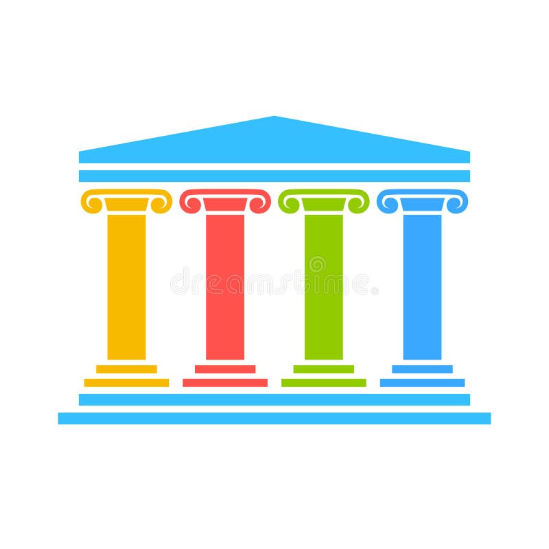 Four Pillars Stock Illustrations 93 Four Pillars Stock Illustrations