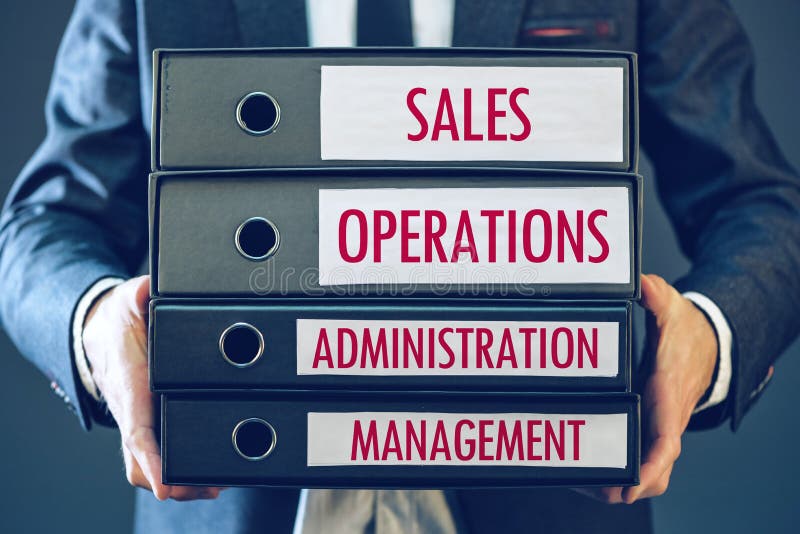 Four core business functions - sales, operations, administration