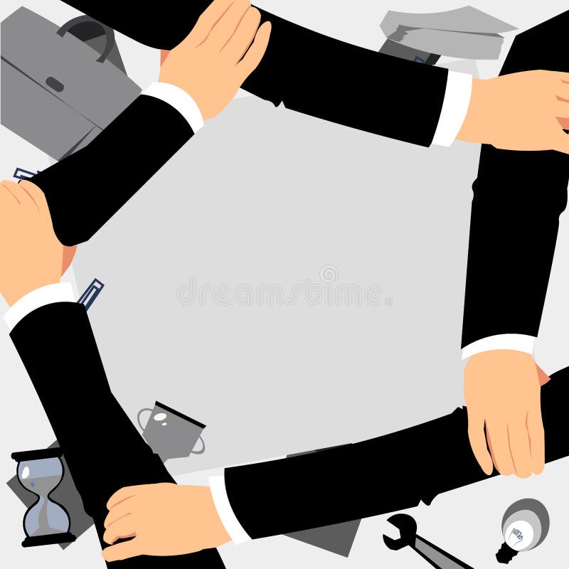 Four Hands Holding Wrists Stock Illustrations 29 Four Hands Holding