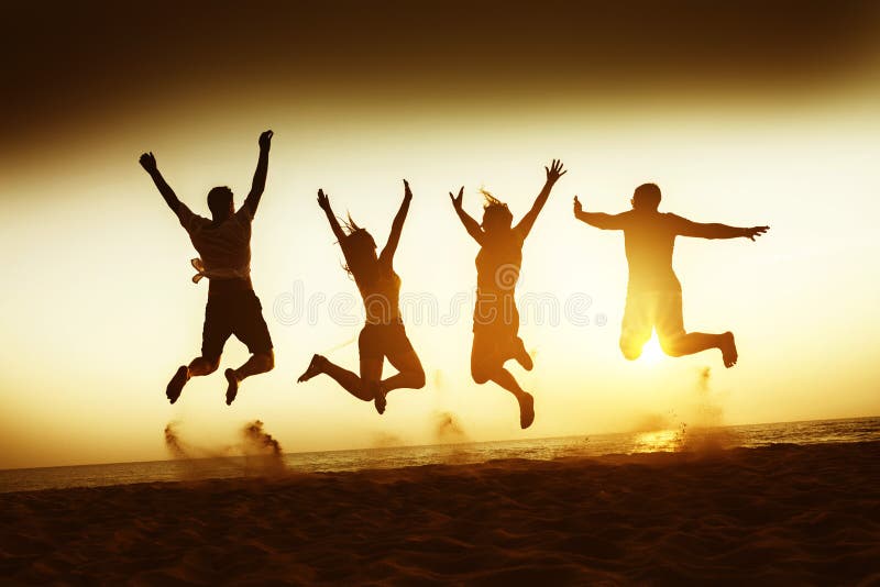Friends happiness travel beach concept royalty free stock photo Friends happiness travel beach concept royalty free stock photo