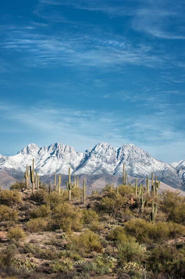 Four Peaks Arizona royalty free stock image