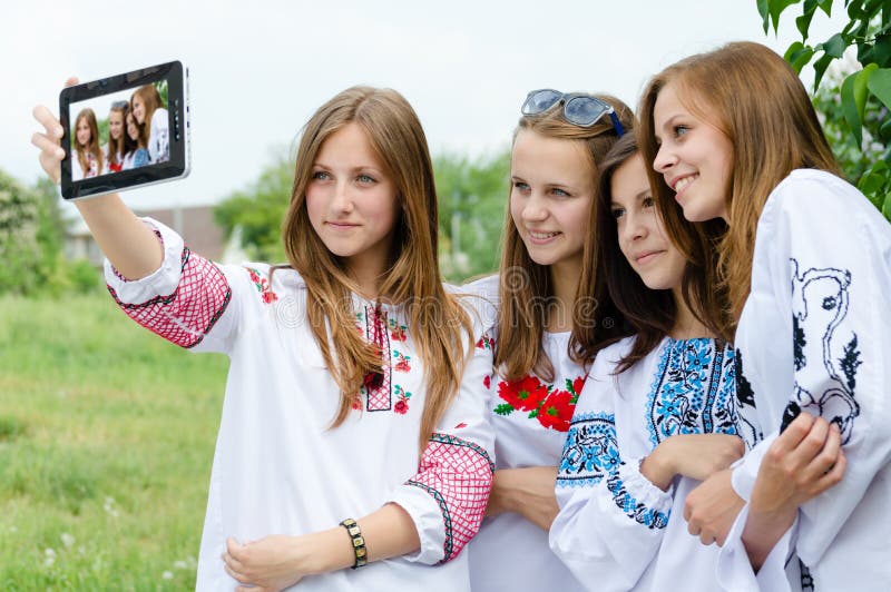 Young Ukrainian Teenels