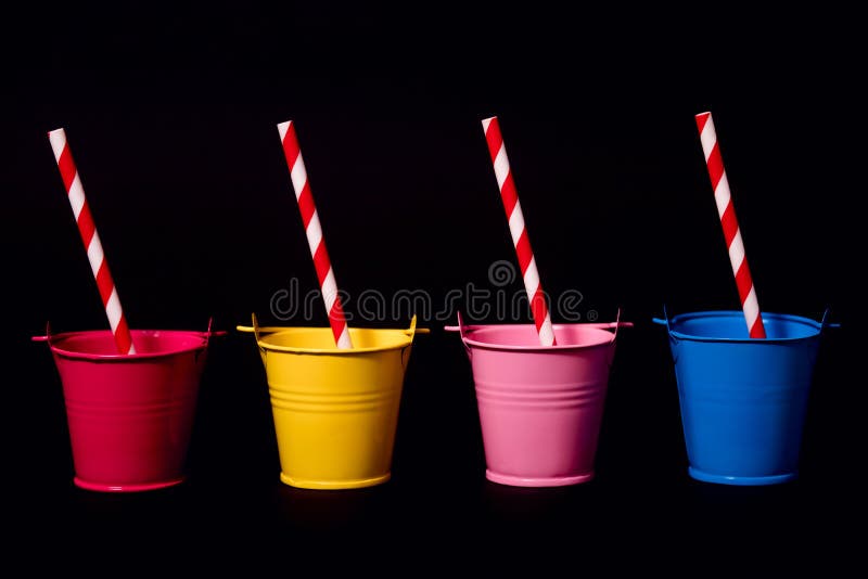 Small straws hi-res stock photography and images - Alamy